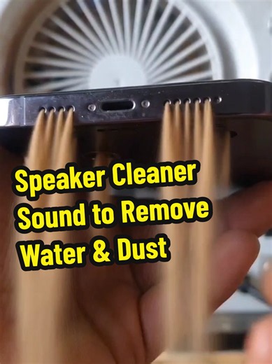 Speaker Cleaner Sound to Remove Water & Dust 🔊 Is your phone speaker clogged with dust or trapped moisture? Try this speaker cleaning sound and see if it helps restore clearer, louder audio. Turn your volume up to 100% and let the sound play for a few minutes. It may help loosen dust and reduce trapped moisture inside your phone speaker. ⚠️ Results may vary depending on your device and the amount of dust or water inside the speaker. The effect may not be exactly as shown in the video. Have you 