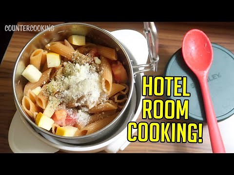 Hotel Room Cooking - Dash Mini Rice Cooker - Stanley Camping Pot