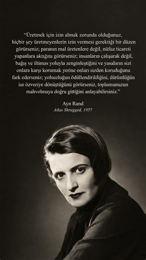 Ayn Rand-Atlas Shrugged (Atlas Silkindi), 1957 #toplum