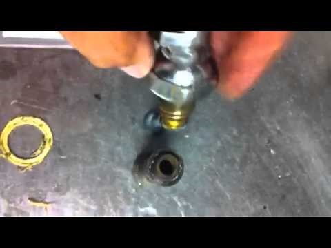 T&S faucet repair 3 compartment sink