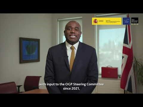 UK Deputy Prime Minister David Lammy Addresses the 2025 OGP Global Summit