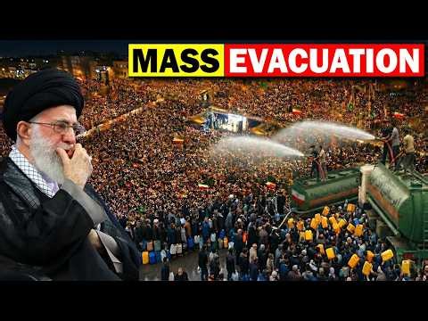 Tehran Water Line Is Gone—Mullahs FLEE as Tehran Faces EVACUATION, 10 Million People Without Water