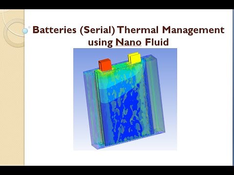 Thermal Management of Battery using Two Phase Nano Fluid || Ansys Fluent
