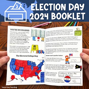 Election 2024 Activities Booklet UNBIASED NO NAMES Election ZERO PREP