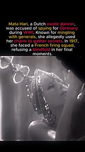 Mata Hari: Spy or Scapegoat? #ww2 #ww1 #spy #history | Past In Seconds