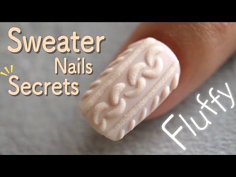 Sweater Nails Secrets🧣Fall & Winter Nail Design Tutorial💅【ASKA NAILS】