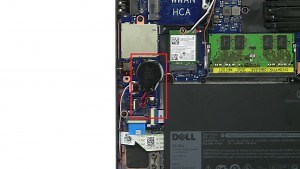 Dell Latitude E7270 (P26S001) CMOS Battery Removal & Installation