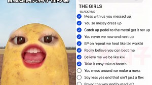 【BLACKPINK- THE GIRLS】RAP只是读一遍就学会了！！！