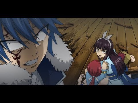 Erza/Kagura/Jellal vs Neinhart Full Fight English Dub