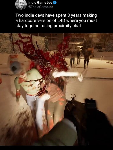 If Valve won't make L4D3... Then indies will! - Like L4D but on expert realism mode - Anyone left outside the saferoom is lost forever - No closet spawns It's called Safe Inside. You can wishlist it on Steam now. #gamingontiktok #whattoplay #indigames #videogame #gaming
