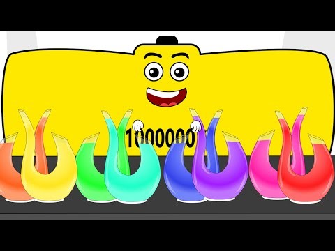 Low Battery to Overcharged-ASMR RAINBOW Drink Sounds | Battery Animation