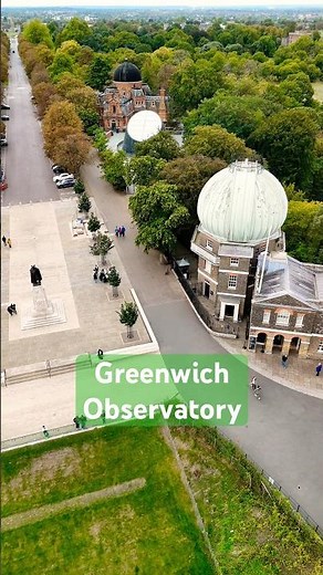 Secrets of the Dome Building Revealed! Greenwich Observatory #drone footage
