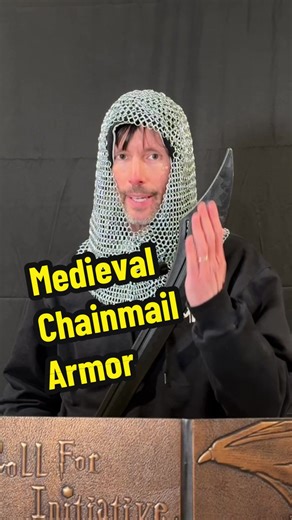 Medieval Chainmail Armor for LARPing and Cosplay