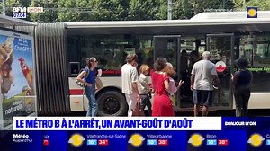 13K views · 166 reactions | Le métro B est entièrement à l'arrêt dans la métropole de Lyon en raison du chantier d'extension de la ligne | BFM Lyon | Facebook