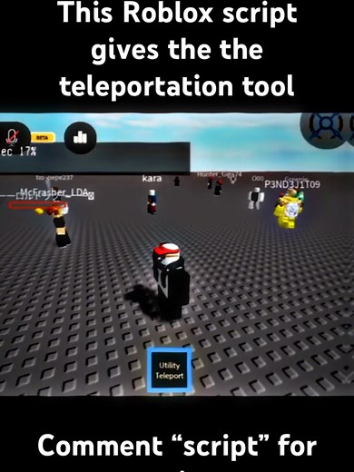 Teleportation Tool Script for Roblox