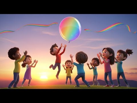 Tap the Blue Balloon | Best Nursery Rhymes and Kids Songs Collection