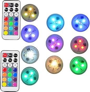 Paper Lantern Lights Battery Operated Remote Hanging Led Lanterns Light with Hook Super Bright RGB White Warm White 15 Days Standby, 36 hours Constant On for Lantern Tent Lighting(10 lights+2 remotes)