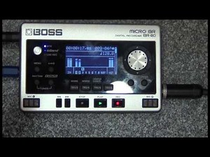 Amazing! BOSS micro BR-80 Bass & Backing Edition