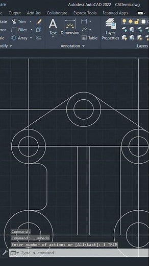AutoCAD 2D Basics Made Easy – Finish Drawing in 10 Minutes #autocad2d #cad