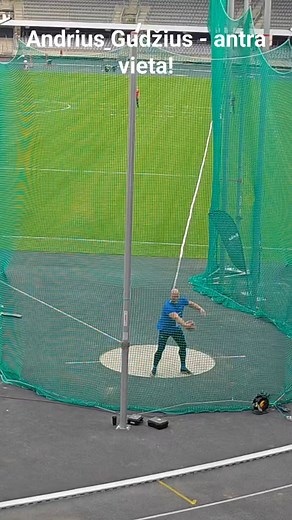 Cosma Cup varžybose Andrius Gudžius diską numetė 66 m 41 cm ir užima antrąją vietą #CosmaCup | Sportas24.lt