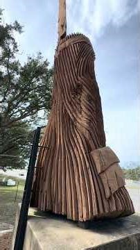 Crooked Feather - 30 Foot Tall - Indian Head - Ocean Springs Mississippi