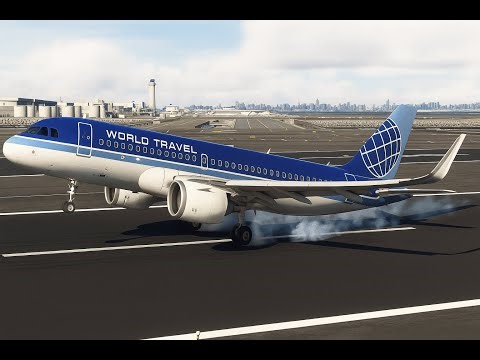 Tense Moment! World Travel A320 Struggles to Land in Tokyo