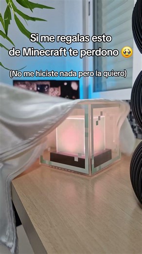 Esta lámpara LED de Minecraft Beacon 💎 no es normal…