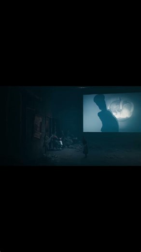 He behind the screen