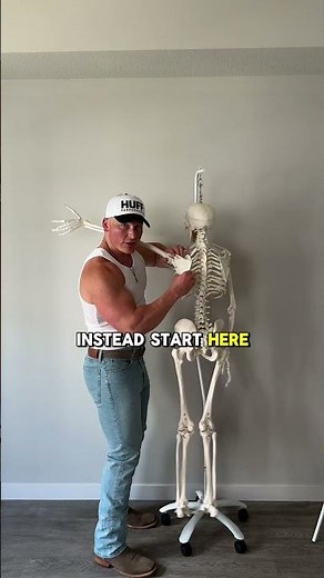 How to Fix Clicking & Popping Shoulders! #shoulder #rotatorcuff #scapula
