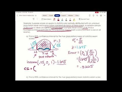 8.1 A Single Population Mean Using the Normal Distribution