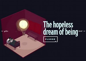 Texture Mask Transition - My most Beautiful Nightmare - Awwwards