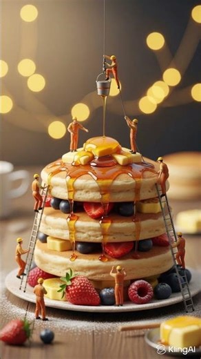 Tiny workers building a sweet masterpiece 🛠️🍯 #chocolate #miniworld #cinematic c