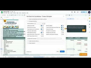 Unlock the Power of QuickBooks + Google Sheets with G-Accon