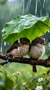 A tiny bird hops around joyfully while waiting for its mother to return. These adorable moments remind us how pure and heartwarming nature can be. If you love cute animal videos, you’ll definitely enjoy this! 💛🐦 | Jumping Feather
