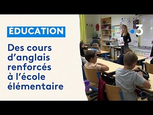Des cours d'anglais renforcé dans les écoles élémentaires