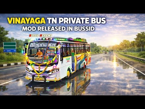 🎀🤩NEW VINAYAGA😍Private BUS MOD💥Release😎