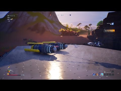 Lego Fortnite Anakins pod racer collaboration with zcard47