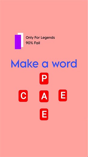 Make a word || Intelligence Test || #math #logicpuzzle