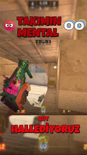 ASLA PES ETME!👊 #cs2 #csgo #csgoclips #shorts