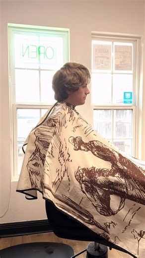 Round Rock Local Barber on Instagram: "Used nothing but a straight edge razor and a pair of shears for this complete shag middle part #thebestbarberatx #downtownroundrock #roundrockbarbershop #roundrocktexas #bestbarberroundrock"