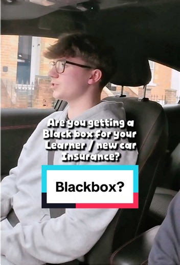 Understanding Black Box Insurance for Learner Drivers