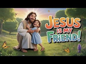 Jesus Is My Friend ✝️ | Christian Kids Song | Jesus Loves Me | Bible Songs for Children | Faith Song