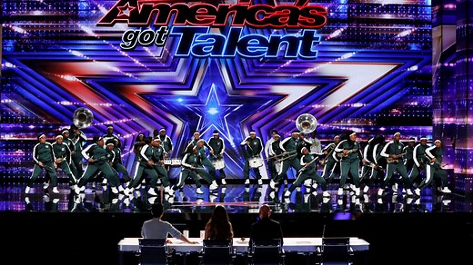 Behind the scenes look at Jefferson Davis High band's 'America's Got Talent' appearance