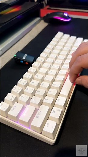 Satisfying Mechanical Keyboard ASMR ⌨️🎧 Creamy Key Press Sounds #shorts