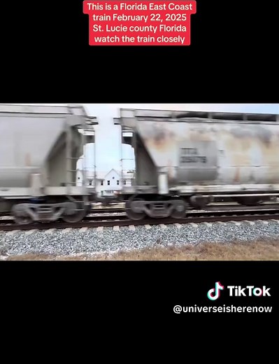 Florida East Coast train #train#Florida East Coast#Florida train#St. Lucie#trains.#CapCut