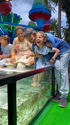 NR Fish Spa🥰 Besant Nagar beach +919952085544 #youtubeshorts #spa #cute #fish #yt #youtube #chennai