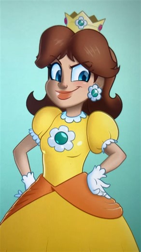 Princess Daisy #princessdaisy #daisy #nintendo #fanart #digitalart #art