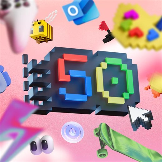 In our 50th anniversary year we’re celebrating changemaking moments in our company history and sharing them here with all of you. Follow along! ❣️#Microsoft50 | Microsoft