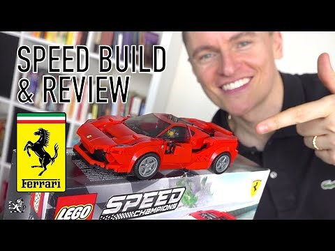 Watch Me Build The Best $30 LEGO Set: Ferrari F8 Tributo 76895 Review