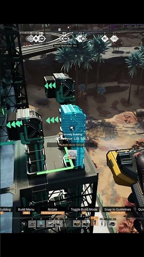 Satisfactory Tips: How to make a conveyor bus for a manufacturer